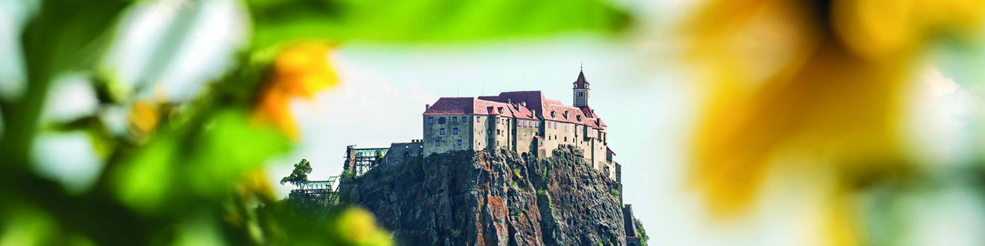 The lofty Riegersburg Castle