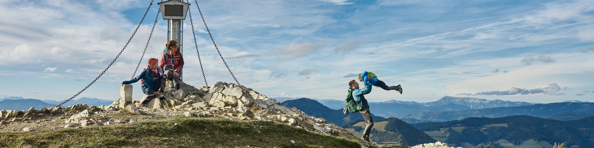 Family on the Plankogel
